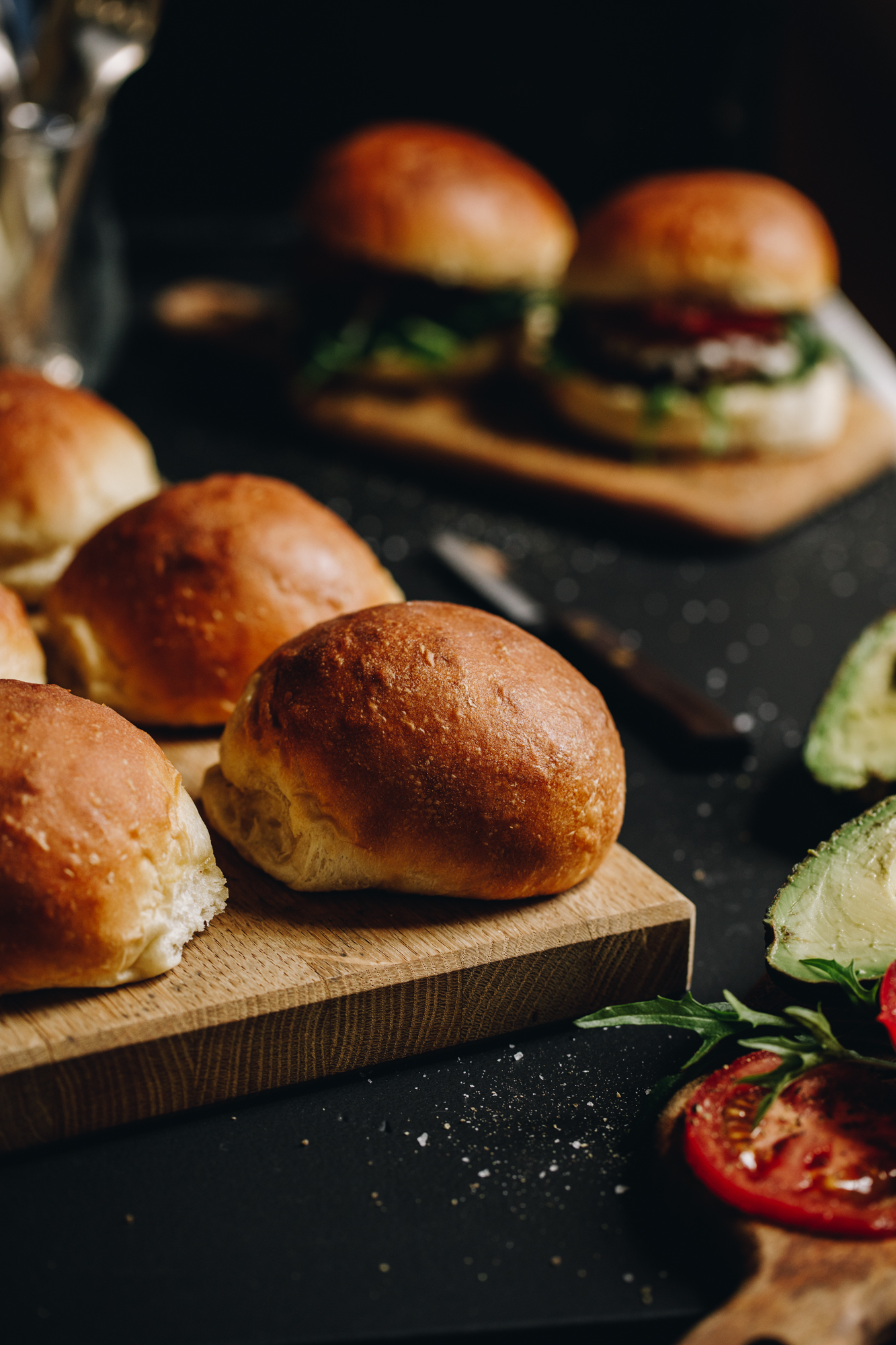 No-knead Bread Buns