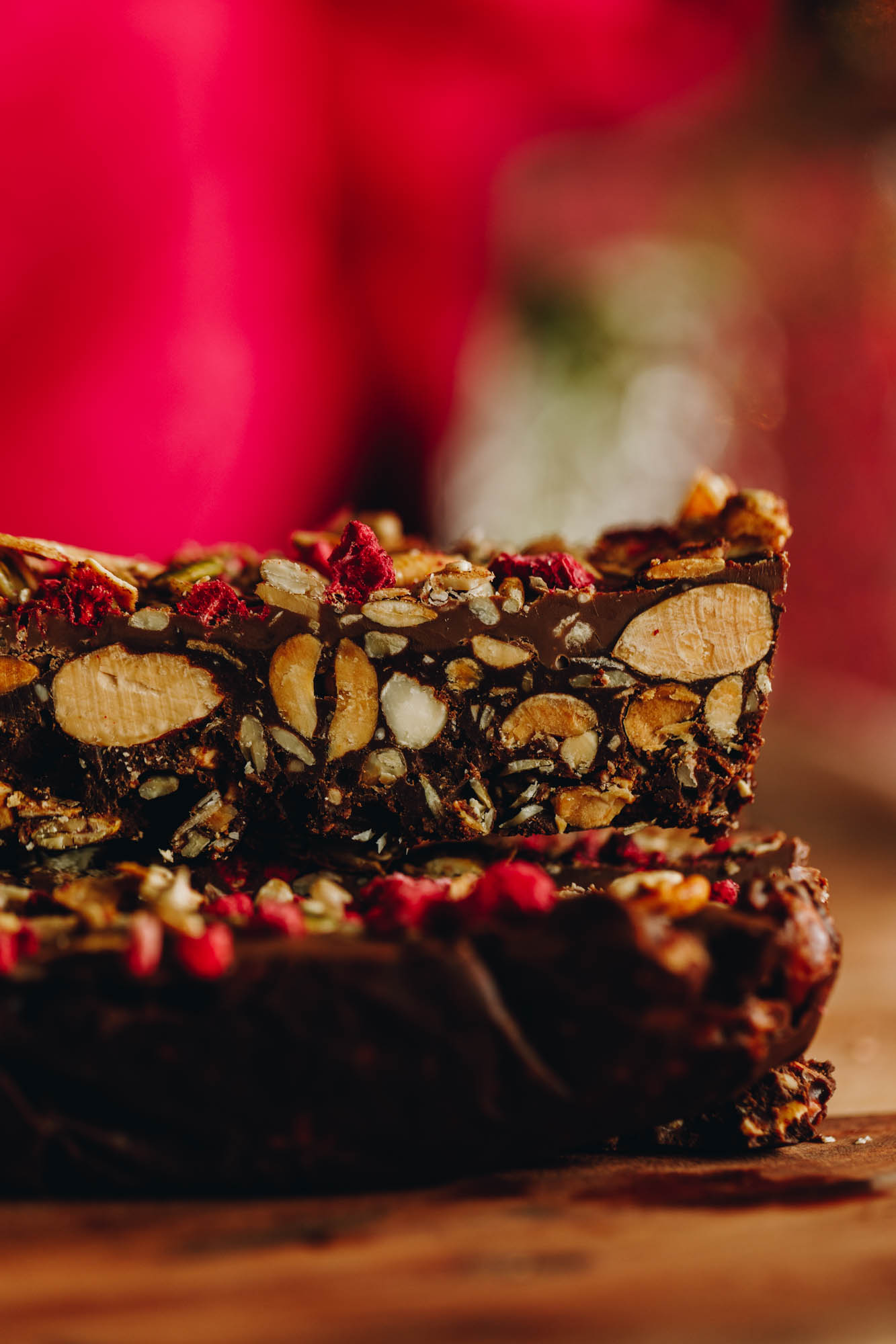 Chocolate, Nut and Seed Slice GF & DF